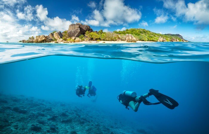 Tauchen auf den Seychellen